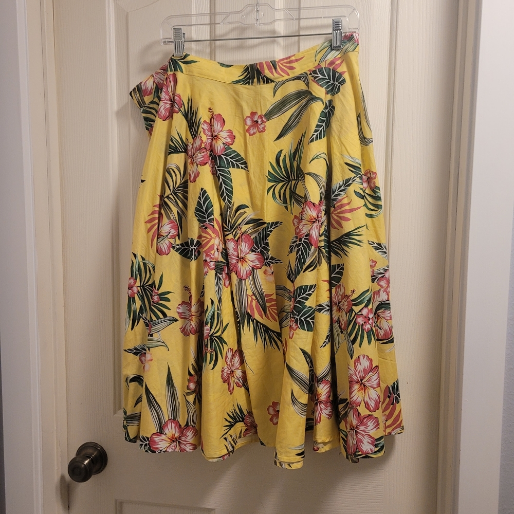 Hell Bunny Tropical skirt